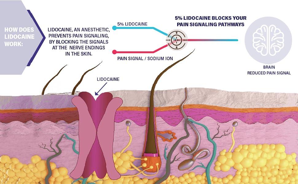 how does tattoo numbing cream work?
