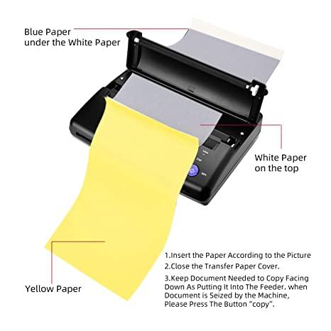 Tattoo Stencil Thermal Printer Machine - tattoo numbing aftercare cream | Toochi