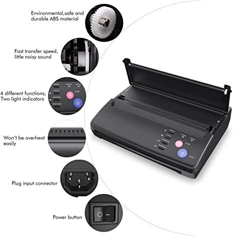 Tattoo Stencil Thermal Printer Machine - tattoo numbing aftercare cream | Toochi