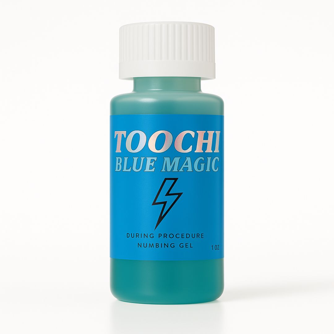 Toochi Blue Magic During Tattoo Numbing Gel