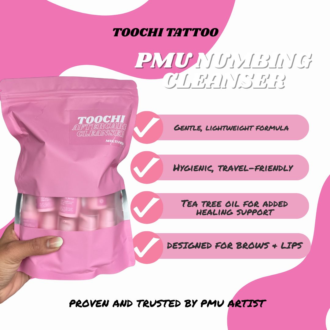 Toochi PMU Aftercare Cleanser Packs