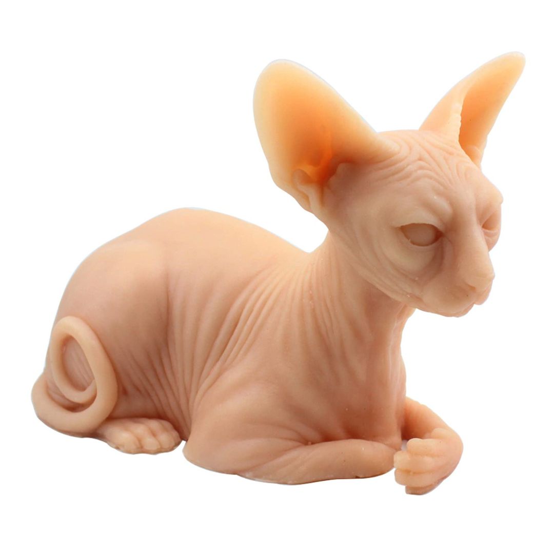 Tattooable Silicone Sphynx Cat