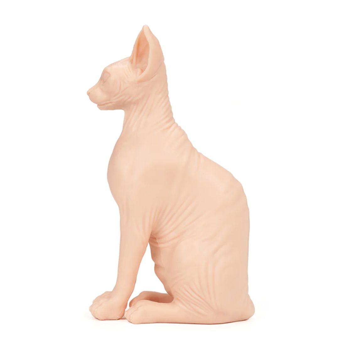 Tattooable Silicone Sphynx Cat