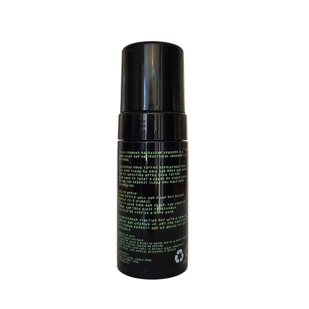 Toochi Greensoap Shampoo - tattoo numbing aftercare cream | Toochi