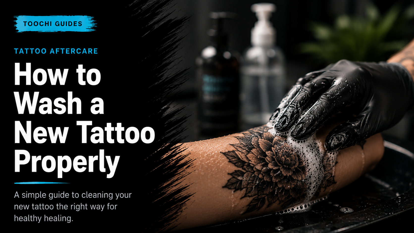 How to Wash a New Tattoo Properly