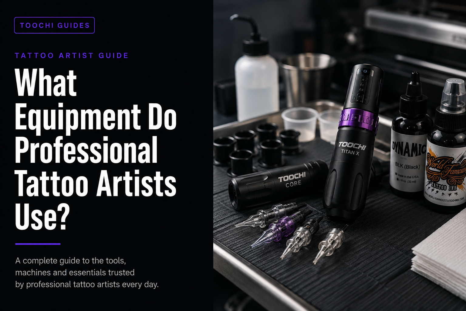 What Equipment Do Professional Tattoo Artists Use?