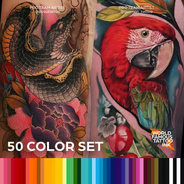 World Famous Colours - 1oz Individuals - tattoo numbing aftercare cream | Toochi