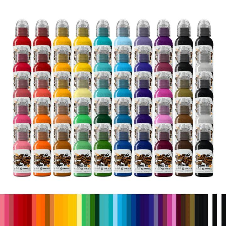 World Famous Colours - 1oz Individuals - Tattoo Supplies & Numbing ...