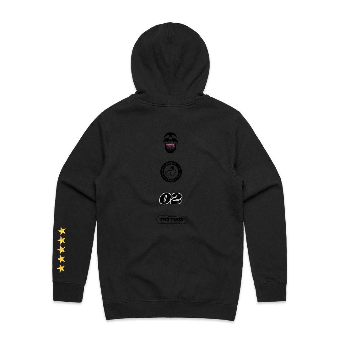 Toochi Tattoo Hoodie Black - Toochi Tattoo