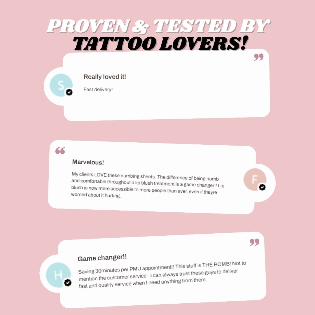 Toochi Lip Numbing Sheets