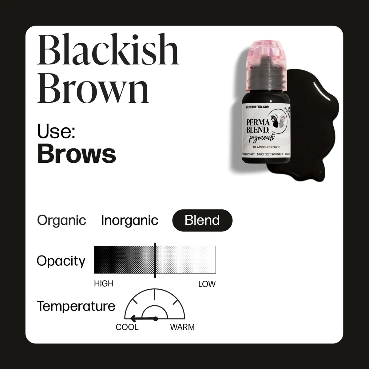 Perma Blend Blackish Brown – Toochi Tattoo