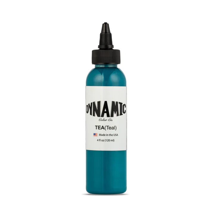 Dynamic Ink Tea Teal Tattoo Ink NZ - Dynamic Ink 4oz – Toochi Tattoo