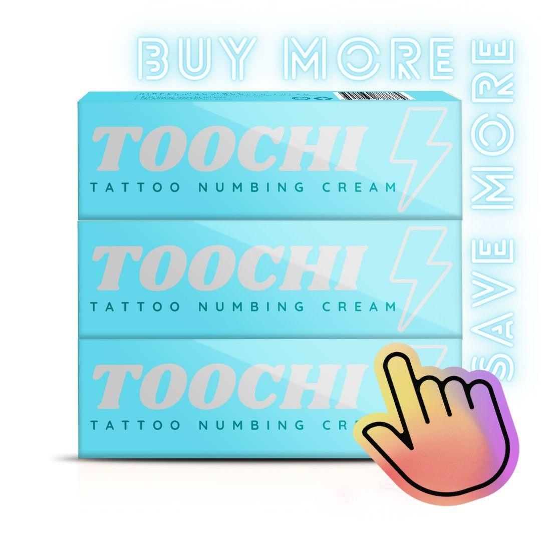 3 Pack of Tattoo Numbing Cream - tattoo numbing aftercare cream | Toochi